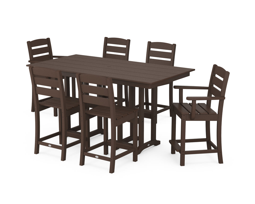 POLYWOOD® Lakeside 7-Piece Counter Set