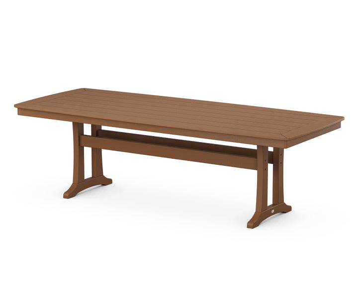 POLYWOOD® Nautical Trestle 39" x 97" Dining Table