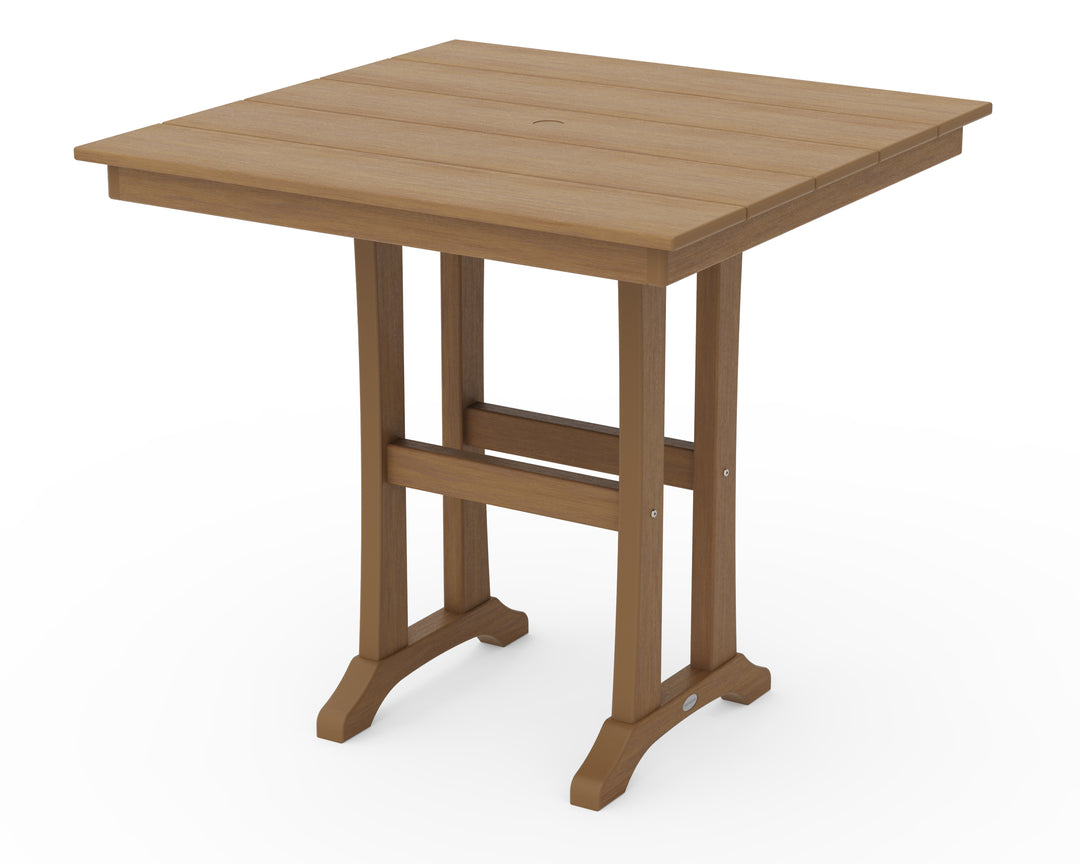 POLYWOOD® Farmhouse Trestle 37" Counter Table