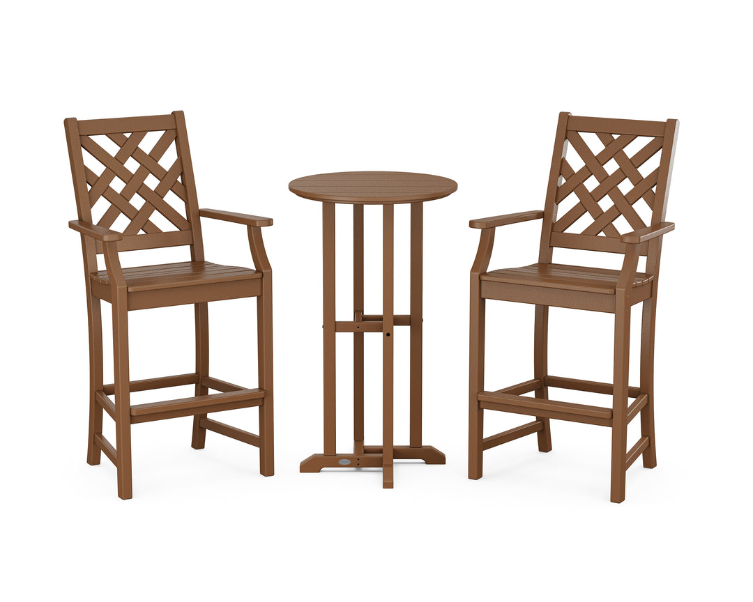 Country Living Wovendale 3-Piece Farmhouse Bar Set