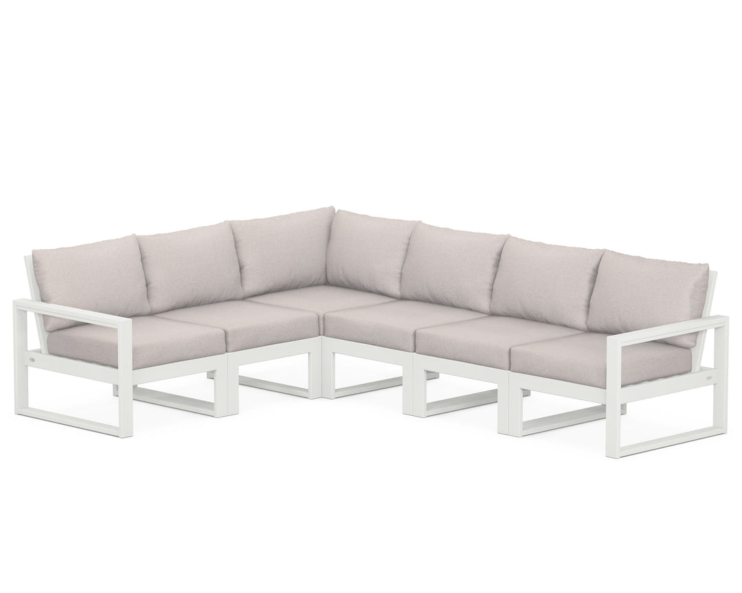 POLYWOOD® EDGE 6-Piece Modular Deep Seating Set