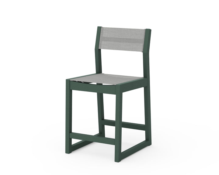 POLYWOOD® EDGE Sling Counter Side Chair