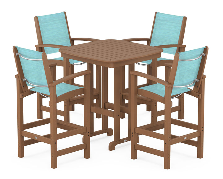 POLYWOOD® Coastal 5-Piece Bar Set