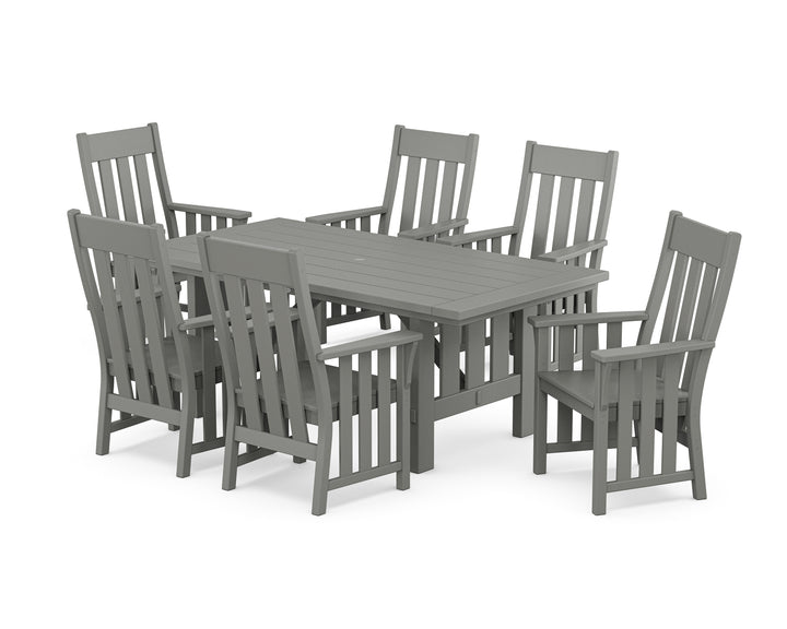 Martha Stewart by POLYWOOD® Acadia Arm Chair 7-Piece Dining Set