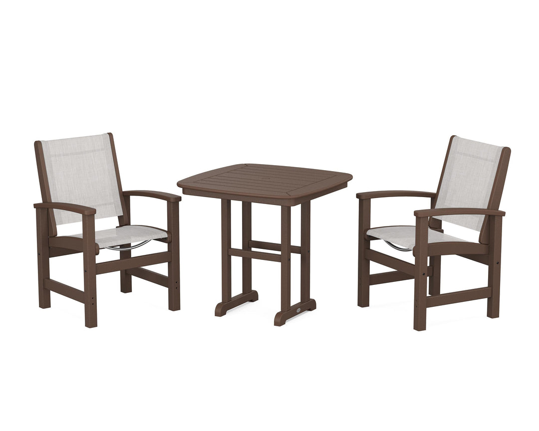 POLYWOOD® Coastal 3-Piece Dining Set
