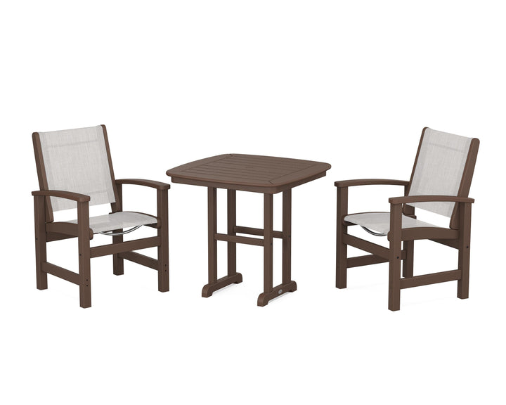 POLYWOOD® Coastal 3-Piece Dining Set