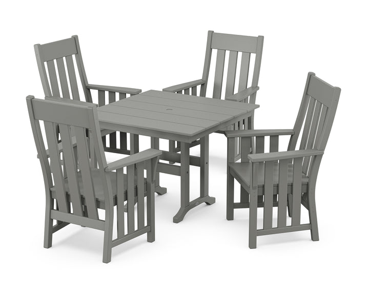 Martha Stewart by POLYWOOD® Acadia 5-Piece Farmhouse Dining Set