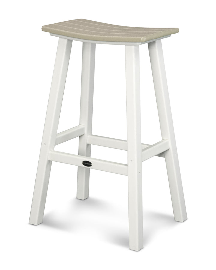 POLYWOOD® Contempo 30" Saddle Bar Stool