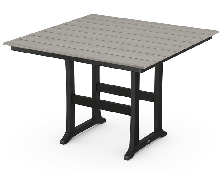 POLYWOOD® Farmhouse Trestle 59" Bar Table