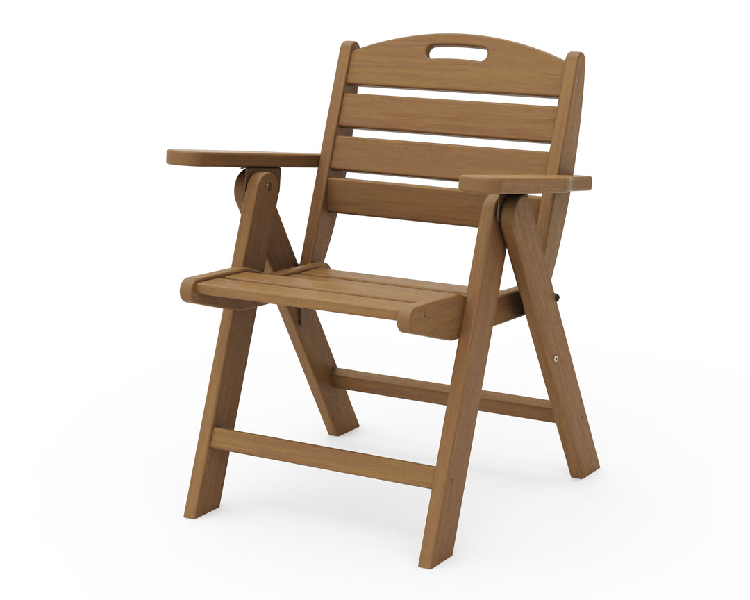 POLYWOOD® Nautical Folding Lowback Chair STOCKED