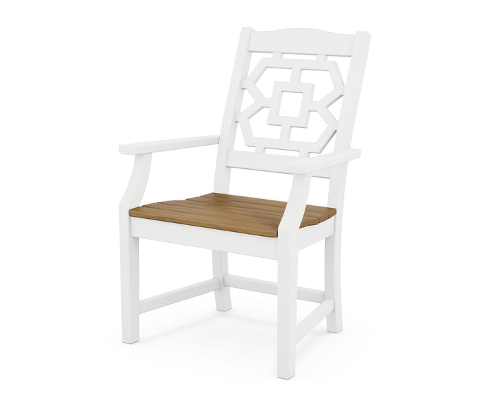 Martha Stewart by POLYWOOD® Chinoiserie Dining Arm Chair
