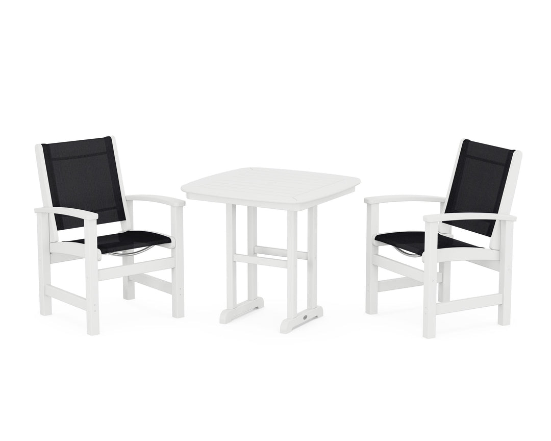 POLYWOOD® Coastal 3-Piece Dining Set