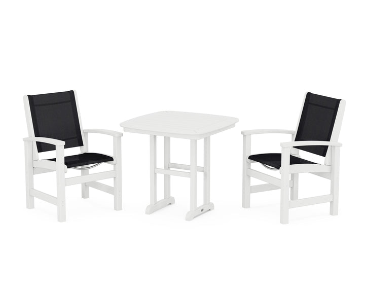 POLYWOOD® Coastal 3-Piece Dining Set