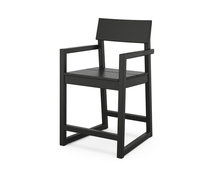 POLYWOOD® EDGE Counter Arm Chair