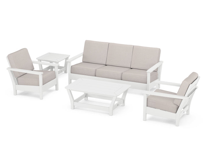 POLYWOOD® Harbour 5-Piece Deep Seating Set