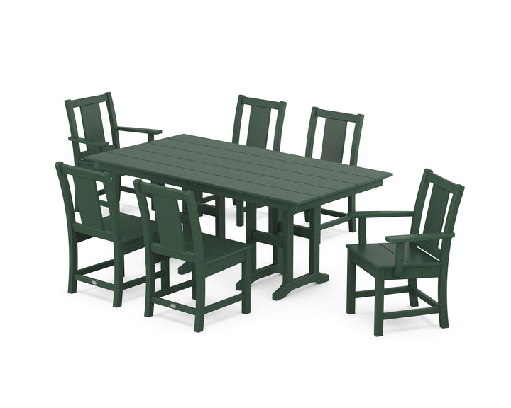 POLYWOOD® Prairie 7-Piece Farmhouse Dining Set