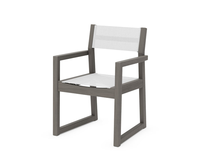 POLYWOOD® EDGE Sling Dining Arm Chair