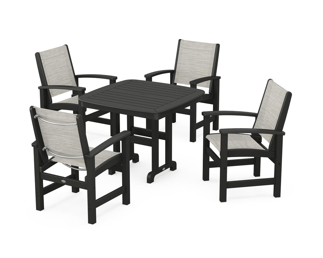 POLYWOOD® Coastal 5-Piece Dining Set