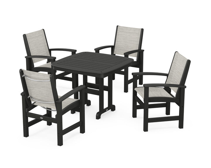 POLYWOOD® Coastal 5-Piece Dining Set