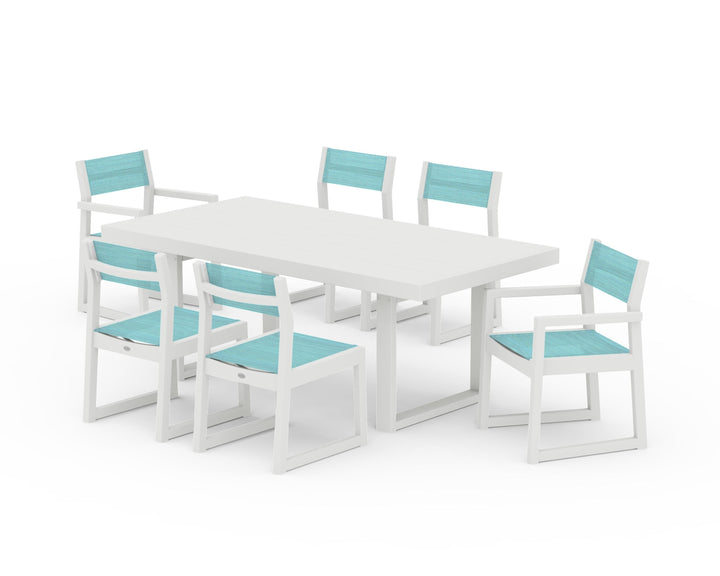 POLYWOOD® EDGE Sling 7-Piece Dining Set