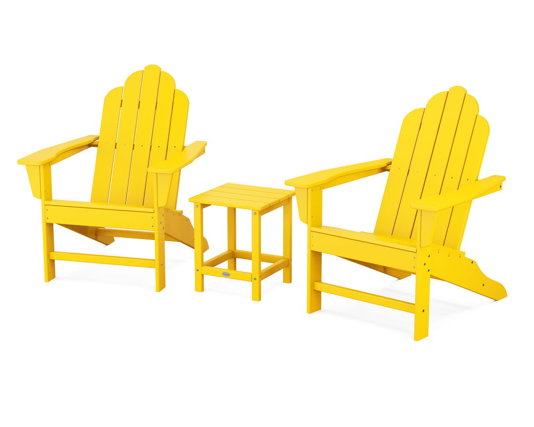 POLYWOOD® Long Island Adirondack 3-Piece Set