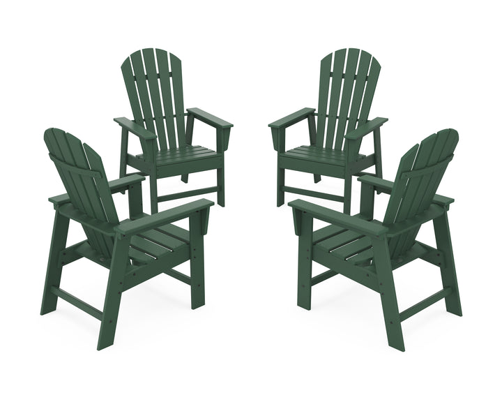 POLYWOOD® 4-Piece South Beach Casual Chair Conversation Set