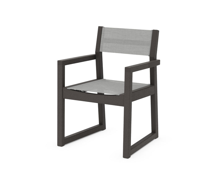 POLYWOOD® EDGE Sling Dining Arm Chair