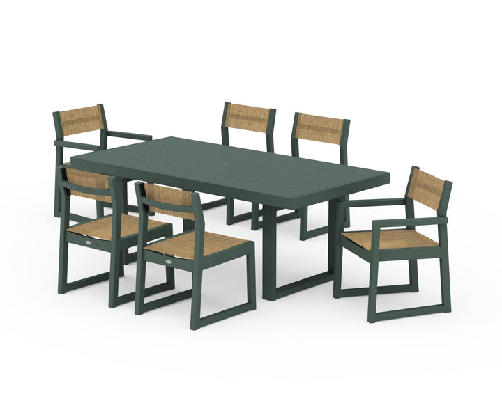 POLYWOOD® EDGE Sling 7-Piece Dining Set