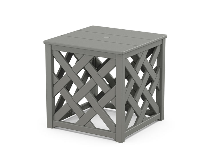 Country Living Wovendale Accent Umbrella Table
