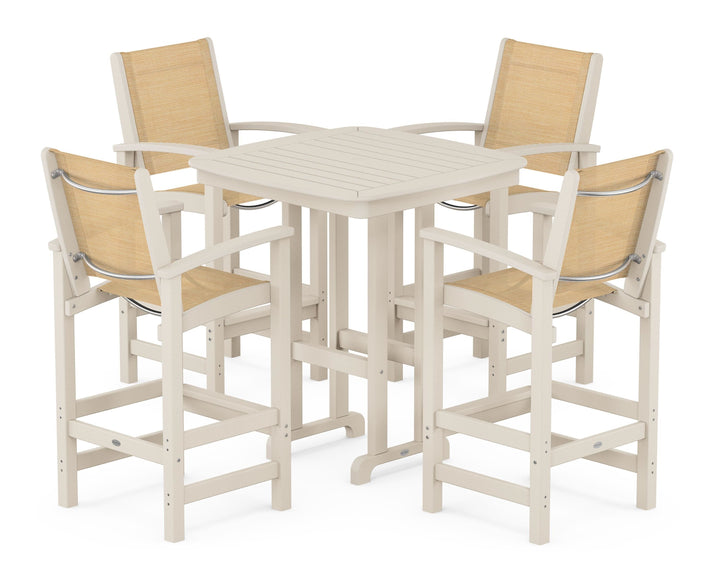 POLYWOOD® Coastal 5-Piece Bar Set