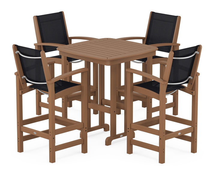 POLYWOOD® Coastal 5-Piece Bar Set