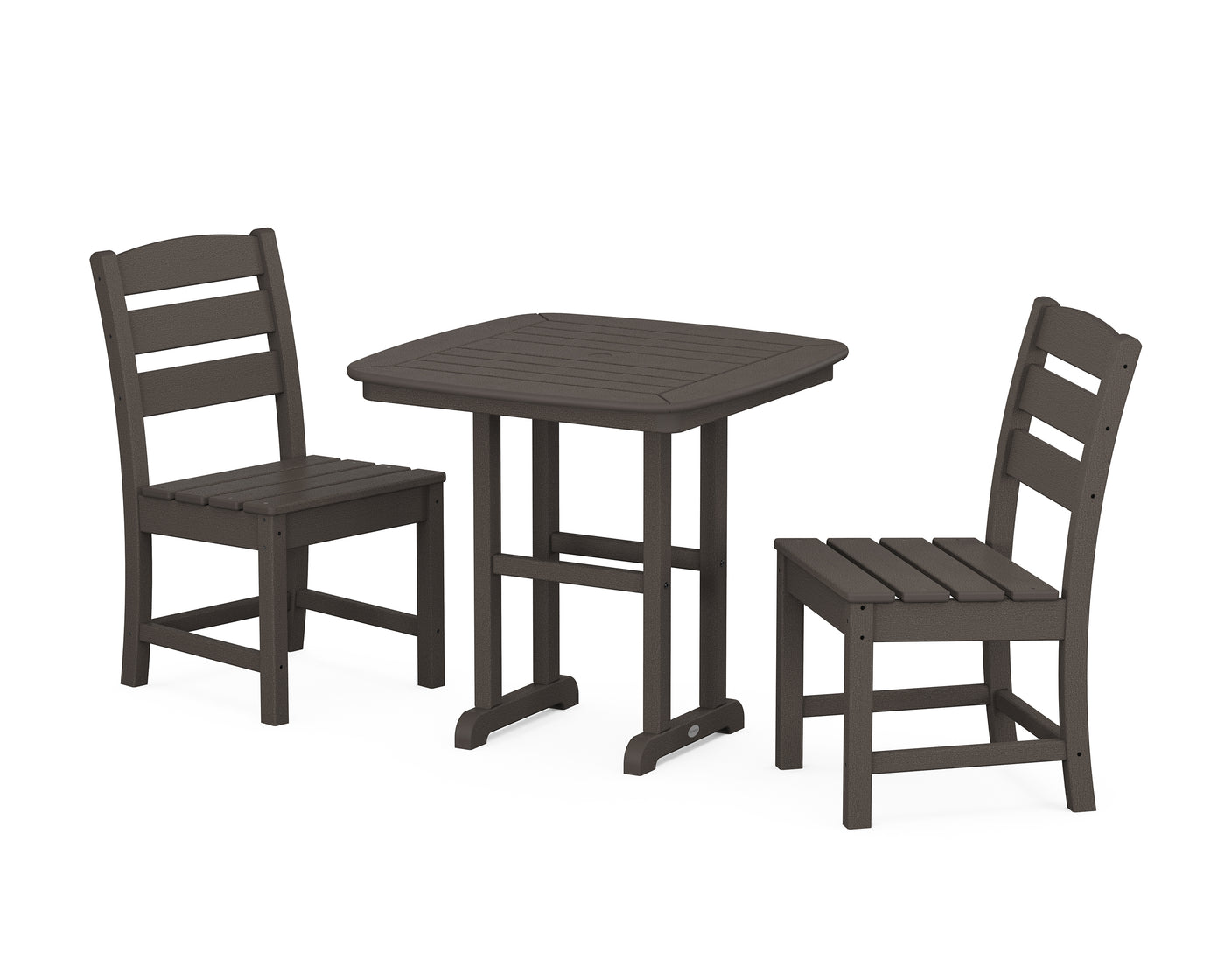 Lakeside Side Chair 3-Piece Dining Set