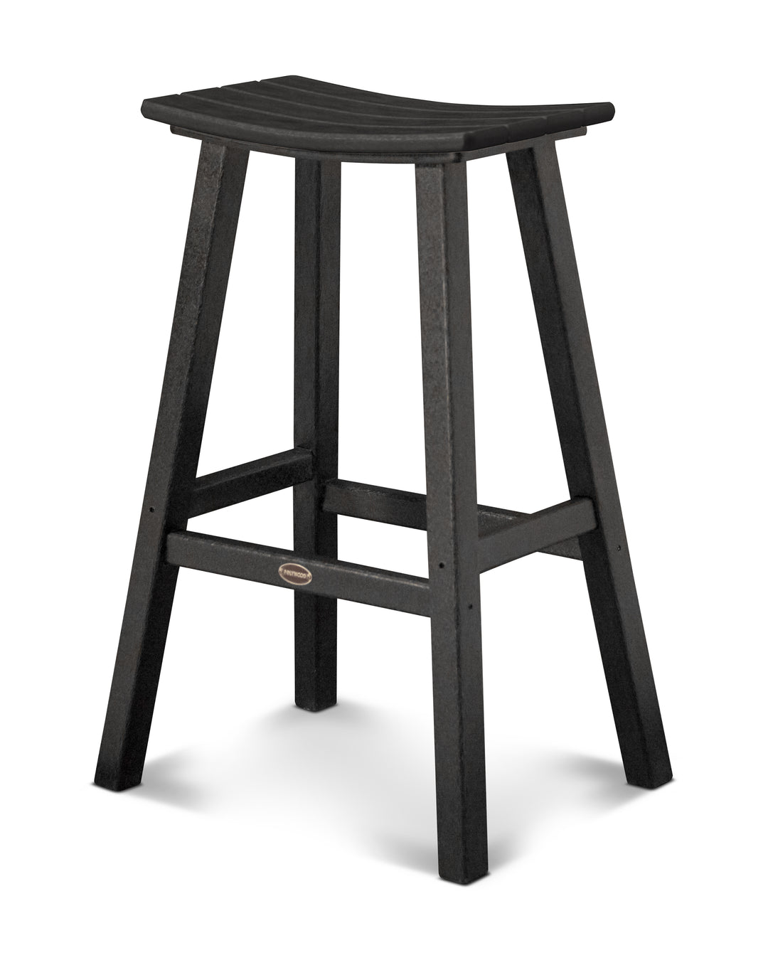 POLYWOOD® Traditional 30" Saddle Bar Stool
