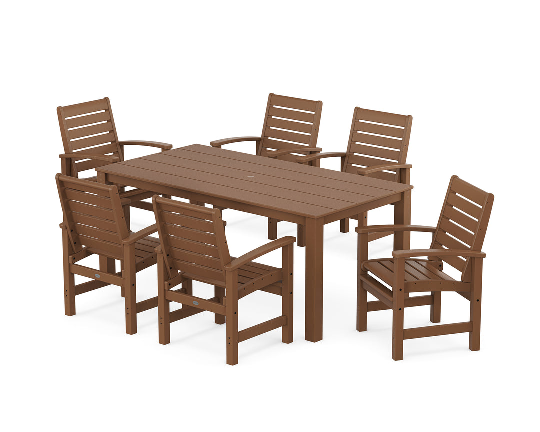 POLYWOOD® Signature 7-Piece Parsons Dining Set