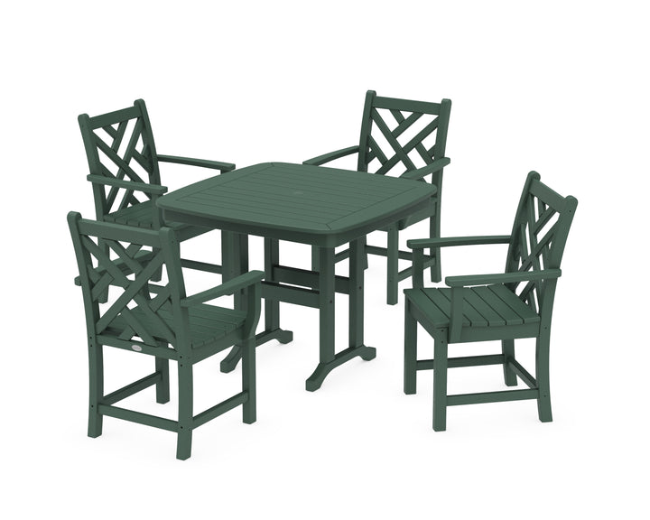 POLYWOOD® Chippendale 5-Piece Dining Set