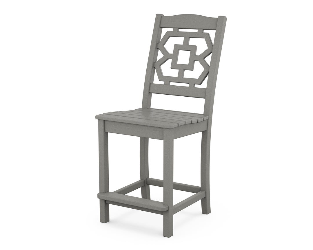 Martha Stewart by POLYWOOD® Chinoiserie Counter Side Chair