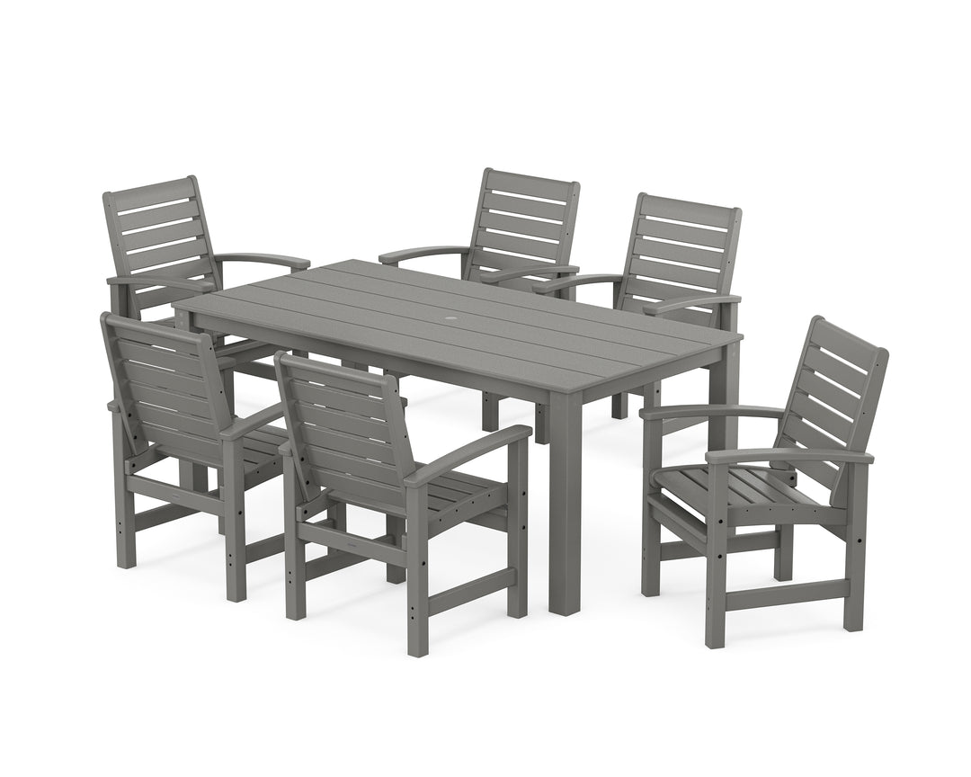 POLYWOOD® Signature 7-Piece Parsons Dining Set