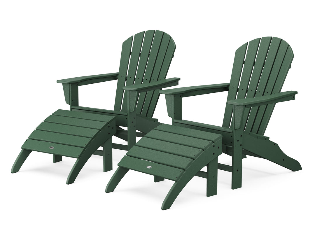 POLYWOOD® South Beach 4-Piece Adirondack Set