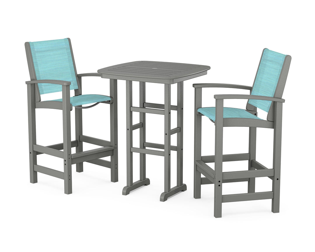 POLYWOOD® Coastal 3-Piece Bar Set