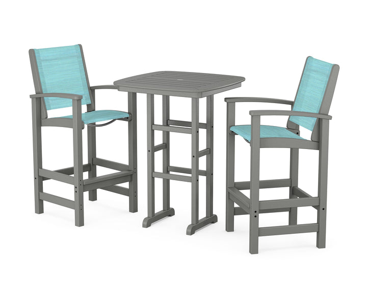 POLYWOOD® Coastal 3-Piece Bar Set