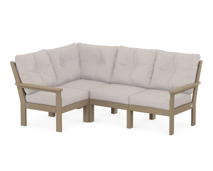 POLYWOOD® Vineyard 4-Piece Sectional