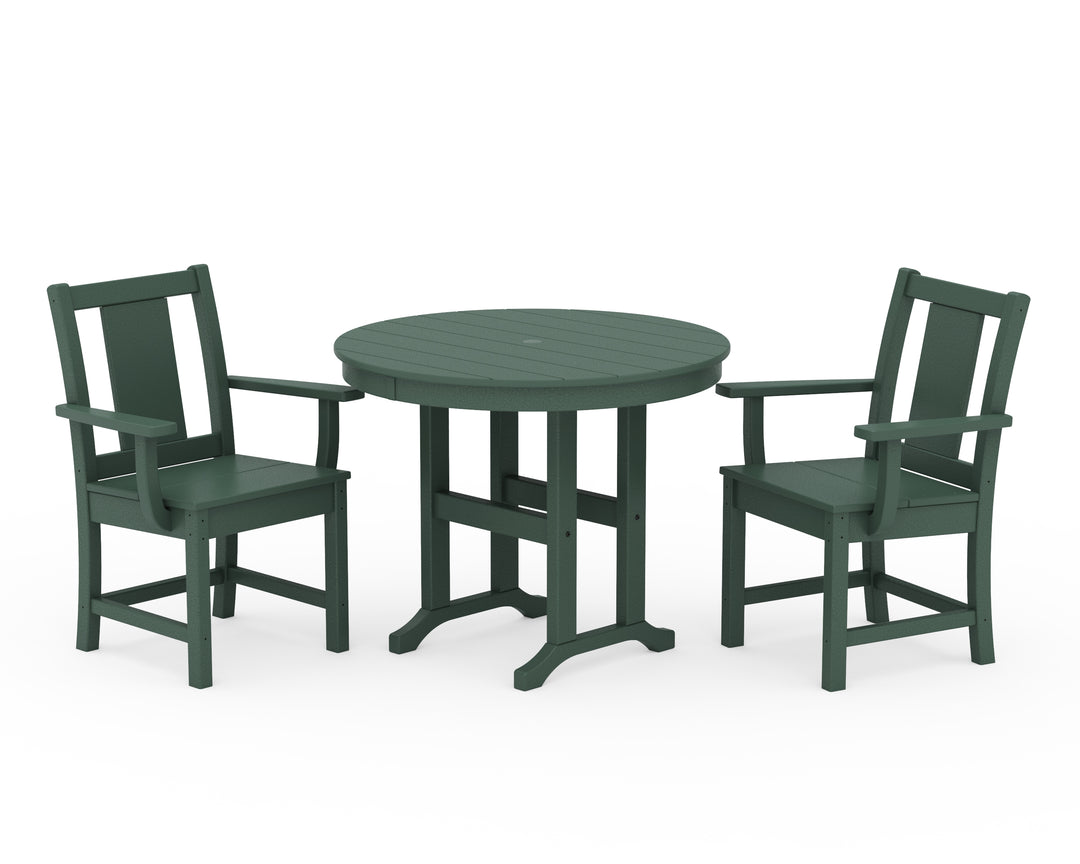 POLYWOOD® Prairie 3-Piece Farmhouse Dining Set