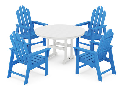 Long Island 5-Piece Round Farmhouse Dining Set