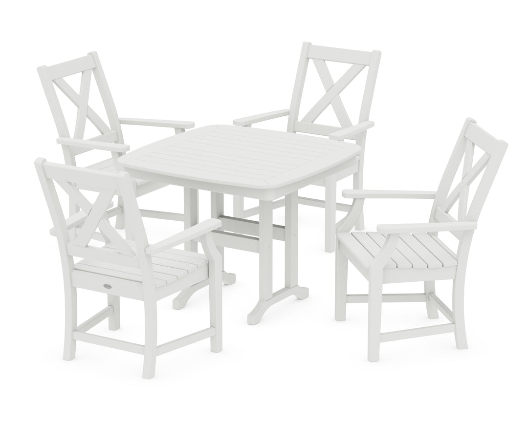 POLYWOOD® Braxton 5-Piece Dining Set