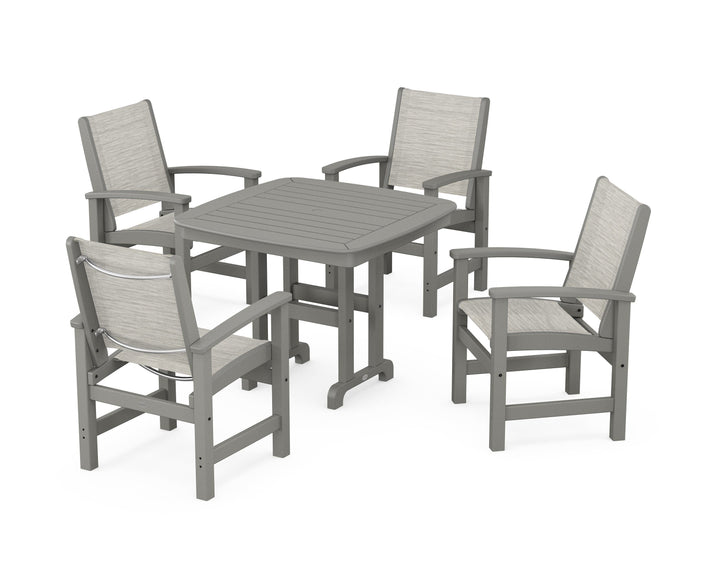 POLYWOOD® Coastal 5-Piece Dining Set