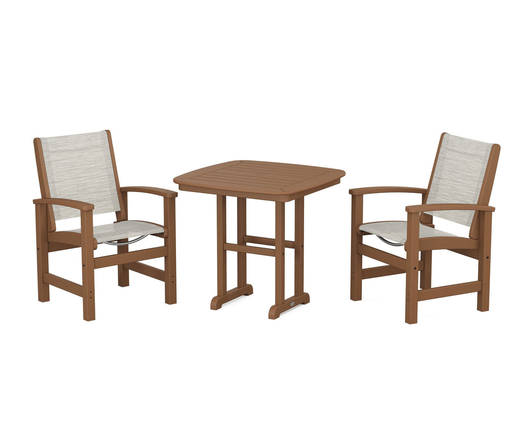 POLYWOOD® Coastal 3-Piece Dining Set
