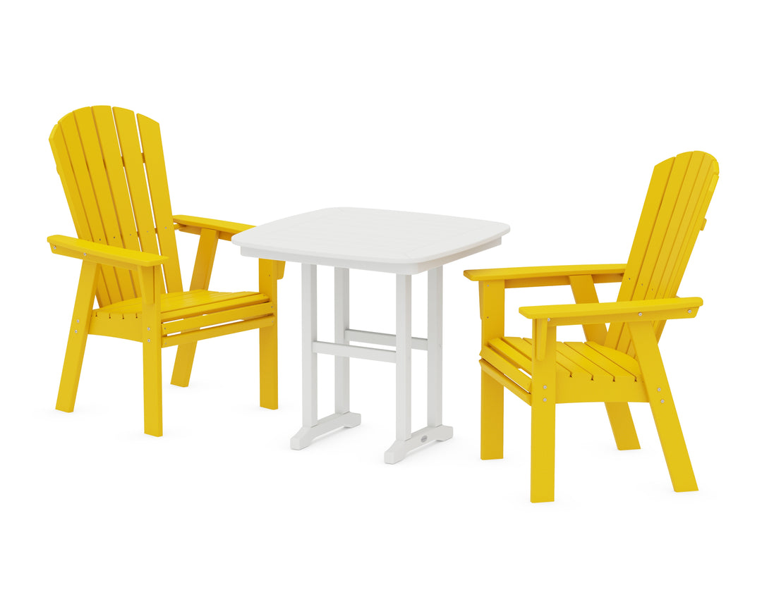 POLYWOOD® Nautical Adirondack 3-Piece Dining Set