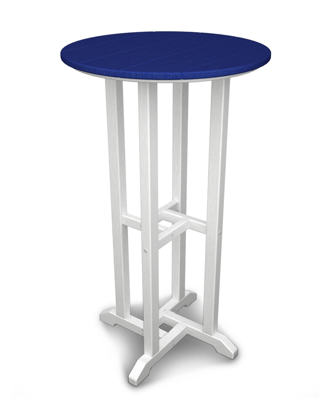 POLYWOOD® Contempo 24" Round Bar Table