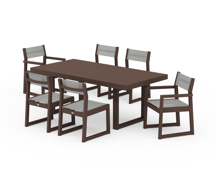 POLYWOOD® EDGE Sling 7-Piece Dining Set
