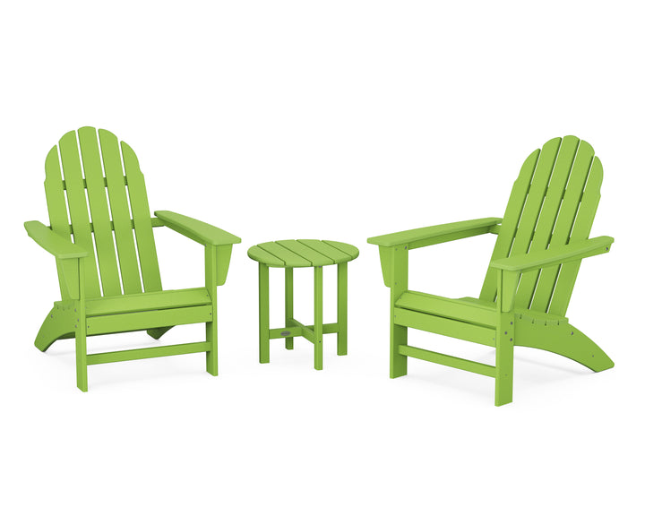 POLYWOOD® Vineyard 3-Piece Adirondack Set